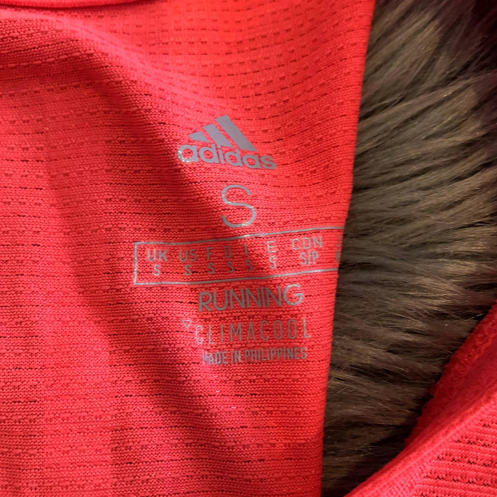 new adidas running high neck tank top size small - Picture 3 of 3